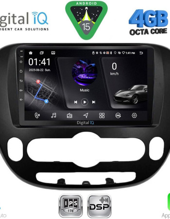 DIGITAL IQ RSG 6321_CPA (9inc) MULTIMEDIA TABLET for KIA SOUL mod. 2014-2025