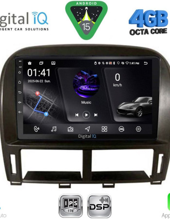 DIGITAL IQ RSG 6343_CPA (9inc) MULTIMEDIA TABLET for LEXUS LS 430 – XF 430 mod. 2000-2006