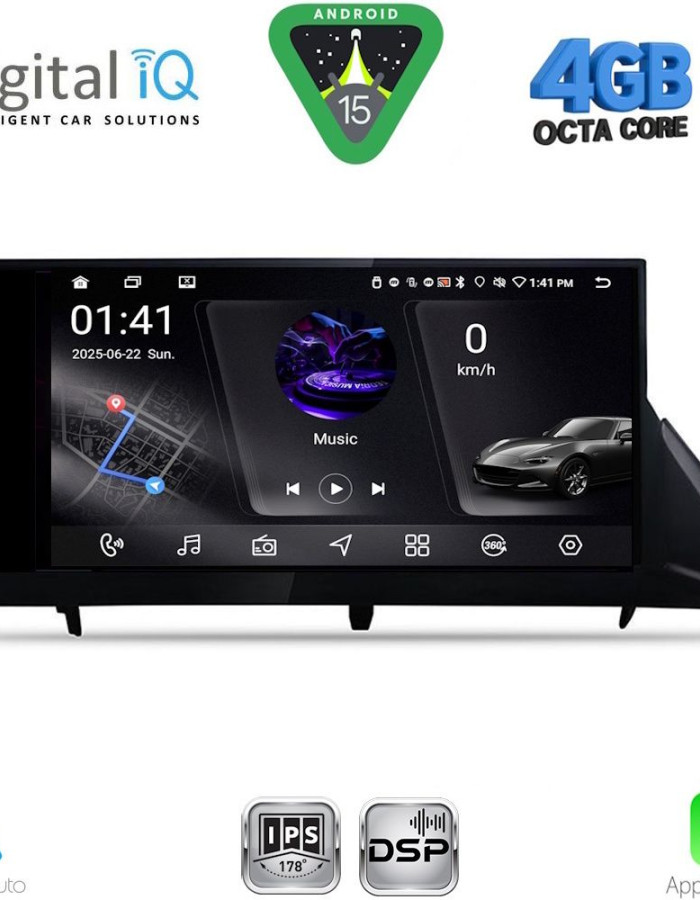 DIGITAL IQ RSG 6346_CPA (9inc) MULTIMEDIA TABLET for LEXUS RX mod. 2009-2014