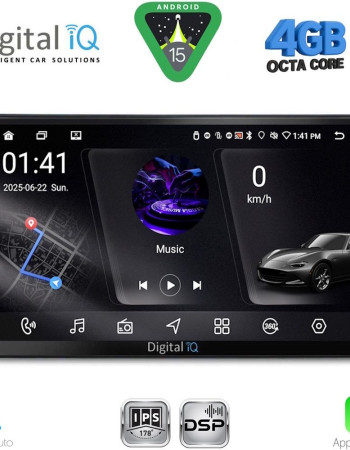 DIGITAL IQ RSG 6360_CPA (9inc) MULTIMEDIA TABLET for MAZDA 2 mod. 2002-2007