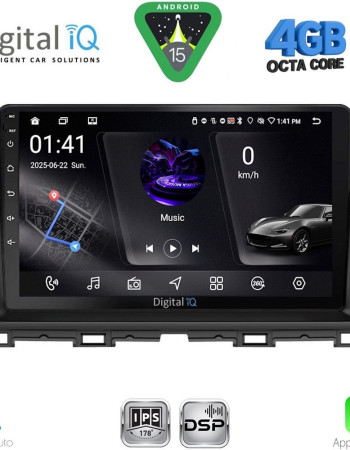 DIGITAL IQ RSG 6380_CPA (10inc) MULTIMEDIA TABLET for MAZDA CX5 mod. 2013-2017