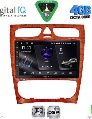 DIGITAL IQ RSG 6402CH_CPA (9inc) MULTIMEDIA TABLET for MERCEDES C (W203) mod. 1999-2004