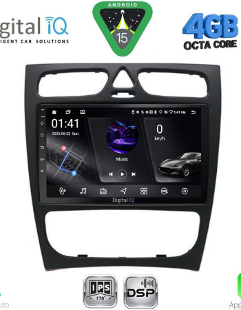 DIGITAL IQ RSG 6402_CPA (9inc) MULTIMEDIA TABLET for MERCEDES C (W203) mod. 1999-2004