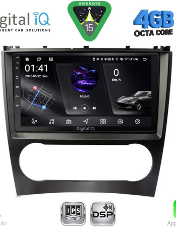 DIGITAL IQ RSG 6404_CPA (9inc) MULTIMEDIA TABLET for MERCEDES C – CLK (W203-209) mod. 2004-2008