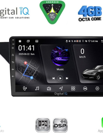 DIGITAL IQ RSG 6411_CPA (NTG 4.0) (9inc) MULTIMEDIA TABLET for MERCEDES GLK (X204) mod. 2008-2012