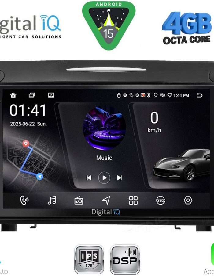 DIGITAL IQ RSG 6419_CPA (9inc) MULTIMEDIA TABLET for MERCEDES SLK R171 mod. 2004-2010