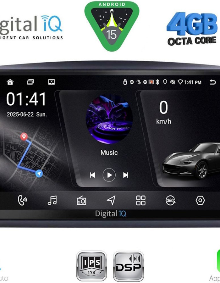 DIGITAL IQ RSG 6421_CPA (10inc) MULTIMEDIA TABLET for MERCEDES VITO – VIANO  (W447) mod. 2015-2022