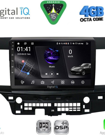 DIGITAL IQ RSG 6434_CPA (10inc) MULTIMEDIA TABLET for MITSUBISHI LANCER mod. 2008-2017