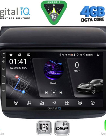 DIGITAL IQ RSG 6436_CPA (9inc) MULTIMEDIA TABLET for MITSUBISHI L200 mod. 2006-2015