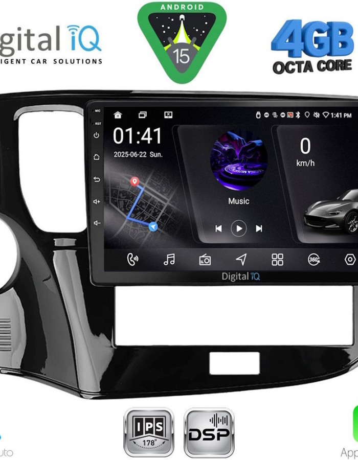 DIGITAL IQ RSG 6440_CPA (10inc) MULTIMEDIA TABLET for MITSUBISHI OUTLANDER mod. 2020-2022