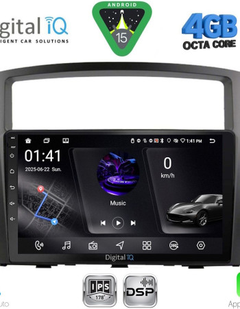 DIGITAL IQ RSG 6446_CPA (9inc) MULTIMEDIA TABLET for MITSUBISHI PAJERO mod. 2006-2013