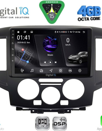 DIGITAL IQ RSG 6458BL_CPA (9inc) MULTIMEDIA TABLET for NISSAN NV 200 mod. 2009-2020 (BLACK)