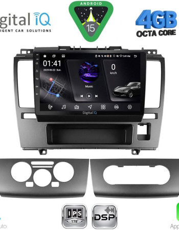 DIGITAL IQ RSG 6465_CPA (9inc) MULTIMEDIA TABLET for NISSAN TIDA mod. 2004-2013