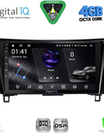 DIGITAL IQ RSG 6468_CPA (10inc) MULTIMEDIA TABLET for NISSAN QASHQAI - XTRAIL mod. 2014-2021