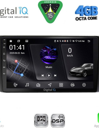 DIGITAL IQ RSG 6472_CPA (9inc) MULTIMEDIA TABLET for NISSAN LEAF mod. 2009-2017