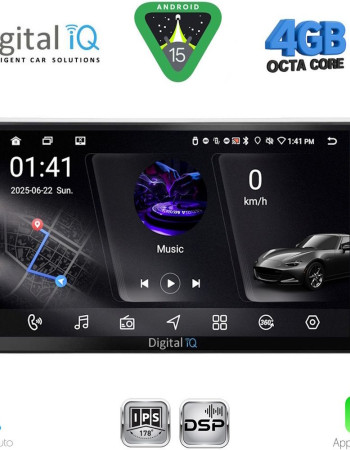 DIGITAL IQ RSG 6481SL_CPA (9inc) MULTIMEDIA TABLET for OPEL ALL mod. 2004-2014 (SILVER)