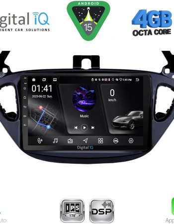 DIGITAL IQ RSG 6486_CPA (9inc) MULTIMEDIA TABLET for OPEL ADAM - CORSA E mod. 2014-2019