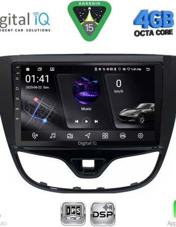 DIGITAL IQ RSG 6489_CPA (10inc) MULTIMEDIA TABLET for OPEL KARL mod. 2014-2019