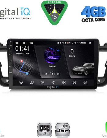 DIGITAL IQ RSG 6518_CPA (9inc) MULTIMEDIA TABLET for PEUGEOT 508 mod. 2010-2016