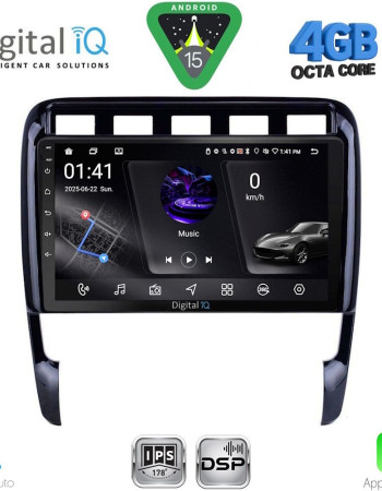 DIGITAL IQ RSG 6535_CPA (9inc) MULTIMEDIA TABLET for PORSCHE CAYENNE mod. 2002-2011