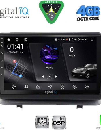 DIGITAL IQ RSG 6543_CPA (9inc) MULTIMEDIA TABLET for RENAULT CLIO mod. 2005-2011