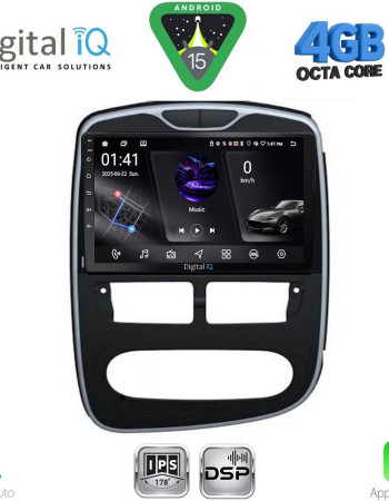 DIGITAL IQ RSG 6544_CPA (10inc) MULTIMEDIA TABLET for RENAULT CLIO mod. 2012-2015
