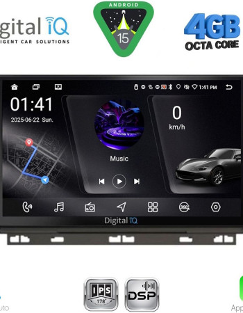 DIGITAL IQ RSG 6546_CPA (9inc) MULTIMEDIA TABLET for RENAULT CLIO - CAPTUR mod. 2019-2026
