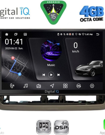 DIGITAL IQ RSG 6572_CPA (9inc) MULTIMEDIA TABLET for SEAT IBIZA mod. 2012-2015