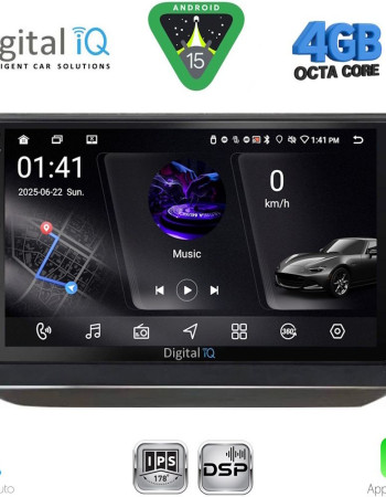 DIGITAL IQ RSG 6581_CPA (10inc) MULTIMEDIA TABLET for SKODA FABIA mod. 2008-2014