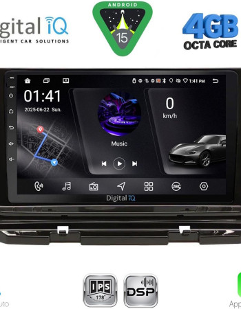 DIGITAL IQ RSG 6598_CPA (10inc) MULTIMEDIA TABLET for SKODA OCTAVIA 8 mod. 2021-2026