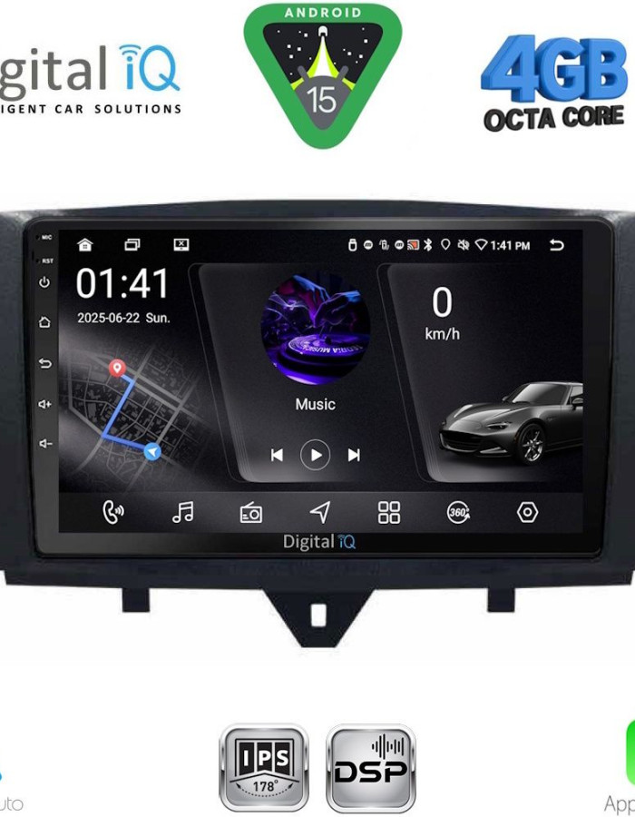 DIGITAL IQ RSG 6622_CPA (9inc) MULTIMEDIA TABLET for SMART (451) mod. 2010-2015