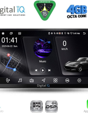 DIGITAL IQ RSG 6656_CPA (9inc) MULTIMEDIA TABLET for SSANGYONG REXTON mod. 2002-2006