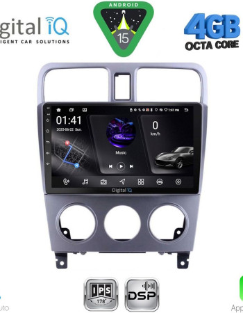 DIGITAL IQ RSG 6661_CPA (9inc) MULTIMEDIA TABLET for SUBARU FORESTER  mod. 2002-2008