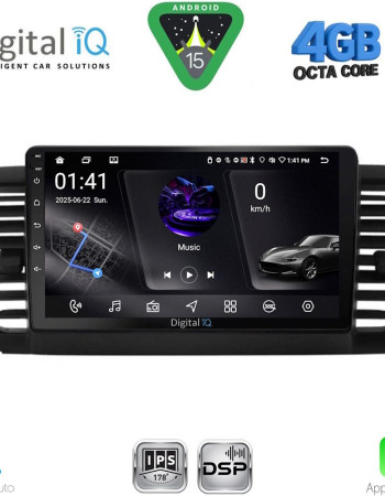 DIGITAL IQ RSG 6665_CPA (9inc) MULTIMEDIA TABLET for SUBARU LEGACY - OUTBACK mod. 2002-2008