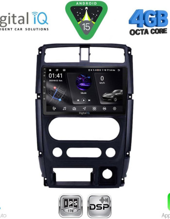 DIGITAL IQ RSG 6678_CPA (9inc) MULTIMEDIA TABLET for SUZUKI JIMNY mod. 2007-2017
