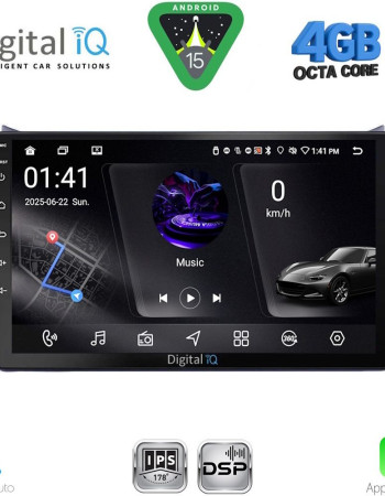 DIGITAL IQ RSG 6682_CPA (9inc) MULTIMEDIA TABLET for OPEL AGILA - SUZUKI SPLASH mod. 2008-2018