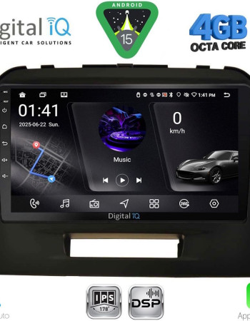 DIGITAL IQ RSG 6697BL_CPA (9inc) MULTIMEDIA TABLET for SUZUKI VITARA mod. 2016-2026 (BLACK)