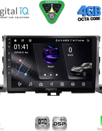 DIGITAL IQ RSG 6700_CPA (10inc) MULTIMEDIA TABLET for TOYOTA HIGHLANDER mod. 2014-2019