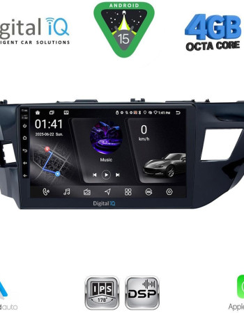DIGITAL IQ RSG 6714MD_CPA (10inc) MULTIMEDIA TABLET for TOYOTA COROLLA mod. 2013-2016