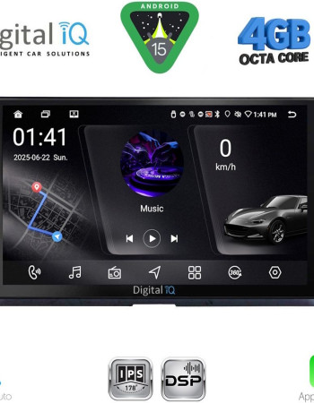 DIGITAL IQ RSG 6716_CPA (10inc) MULTIMEDIA TABLET for TOYOTA COROLLA mod. 2019-2026