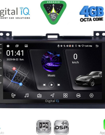 DIGITAL IQ RSG 6723_CPA (9inc) MULTIMEDIA TABLET for TOYOTA LANDCRUISER mod. 2002-2008