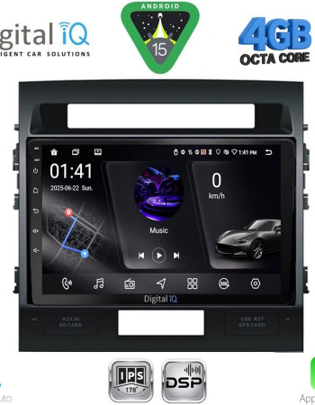 DIGITAL IQ RSG 6724_CPA (10inc) MULTIMEDIA TABLET for TOYOTA LAND CRUISER mod. 2008-2015