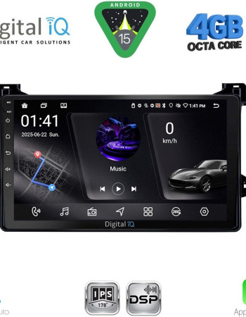 DIGITAL IQ RSG 6727_CPA (9inc) MULTIMEDIA TABLET for TOYOTA PRIUS mod. 2016-2020