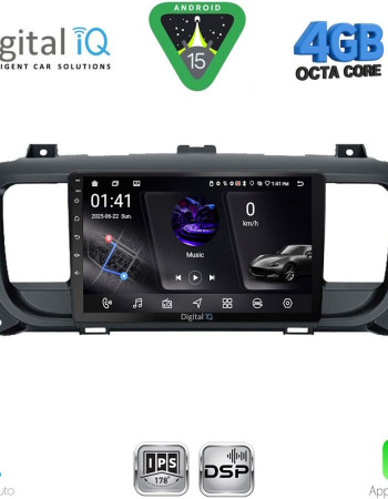 DIGITAL IQ RSG 6729_CPA (9inc) MULTIMEDIA TABLET for CITROEN JUMPY-SPACETOURER – PEUGEOT EXPERT-TRAVELLER – TOYOTA PROACE mod.2016-2026