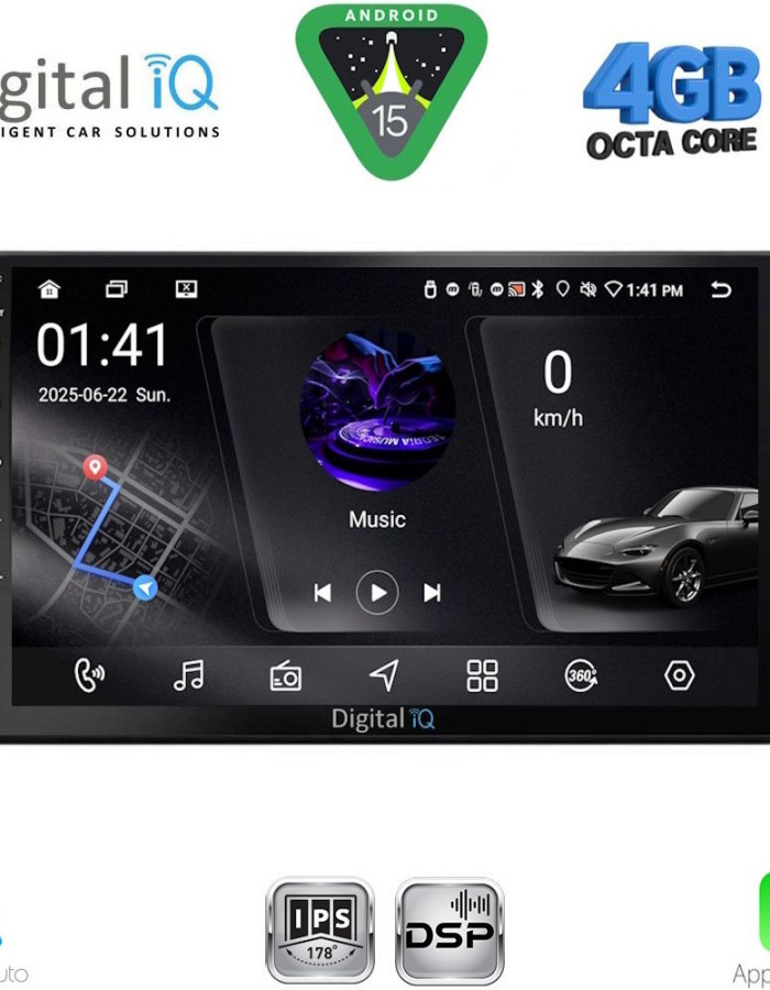 DIGITAL IQ RSG 6734_CPA (10inc) MULTIMEDIA TABLET for TOYOTA RAV 4 mod. 2019-2025