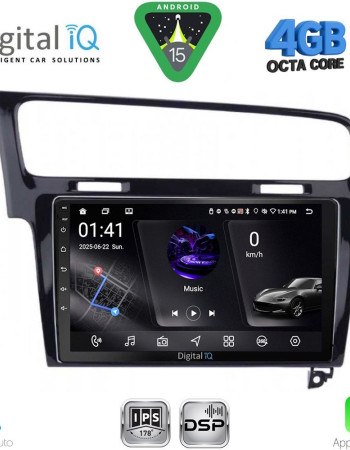 DIGITAL IQ RSG 6747BL_CPA (10inc) MULTIMEDIA TABLET for VW GOLF 7 mod. 2013-2020