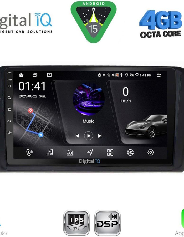 DIGITAL IQ RSG 6750_CPA (10inc) MULTIMEDIA TABLET for VW PASSAT mod. 2016-2022