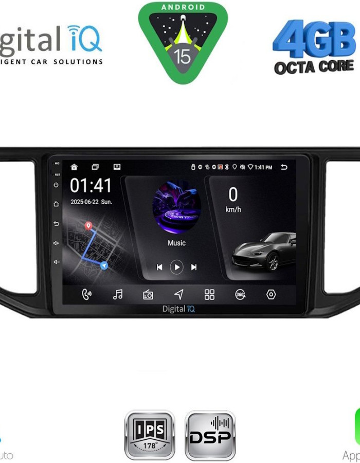 DIGITAL IQ RSG 6753_CPA (10inc) MULTIMEDIA TABLET for VW CRAFTER mod. 2017-2026