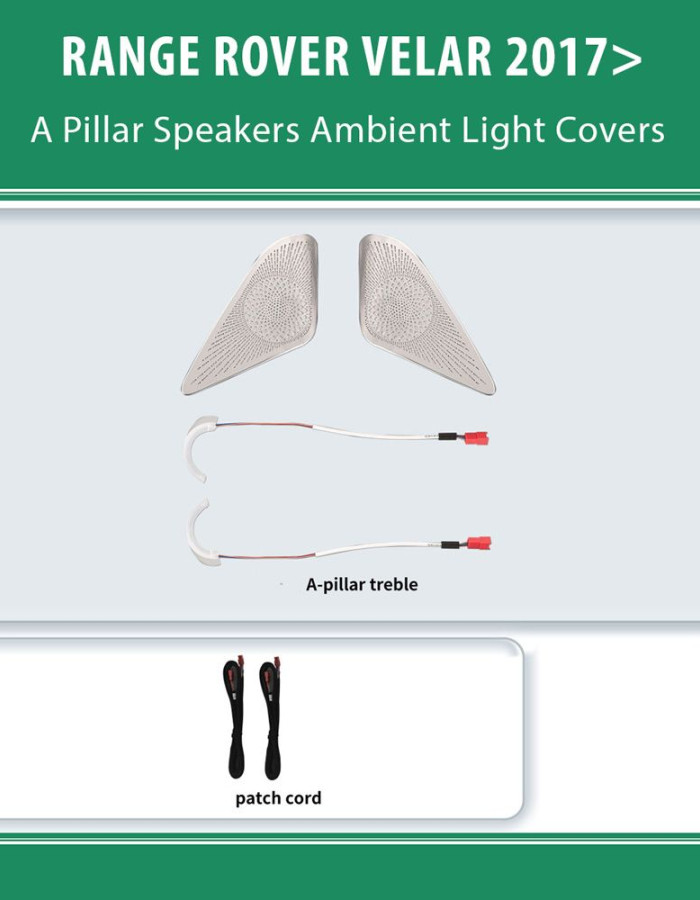 DIQ AMBIENT LR RANGE ROVER VELAR (L560) SPK mod. 2017> (Digital iQ Ambient Light for LAND ROVER RANGE ROVER VELAR (L560) mod. 2017> for Speakers covers)