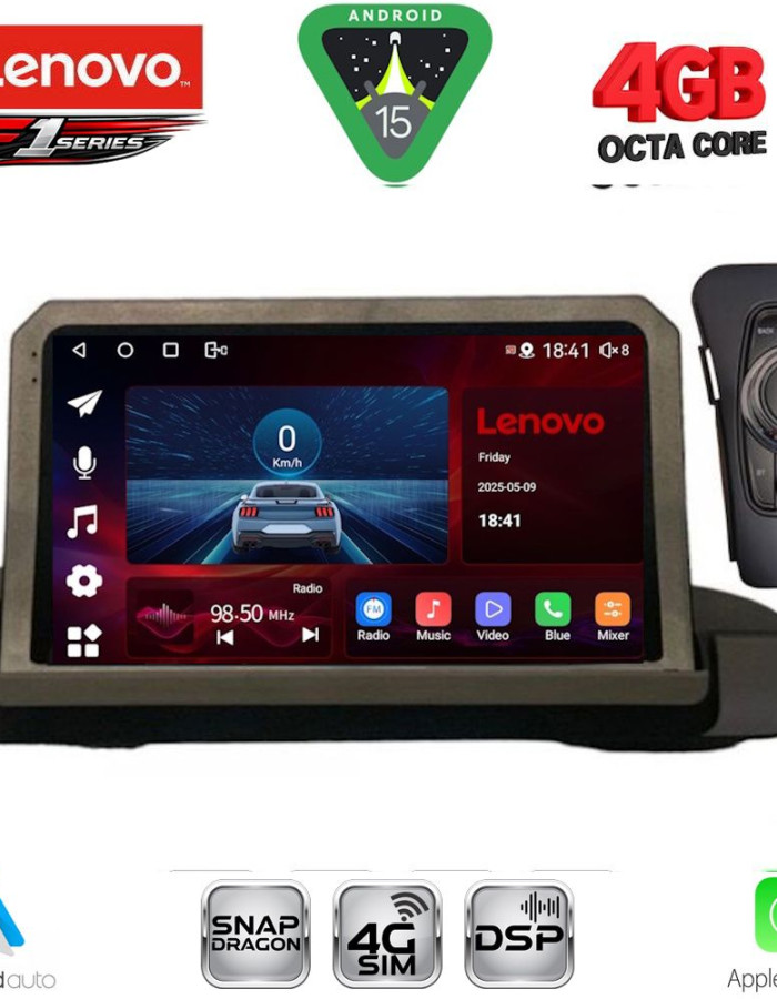 LENOVO SSQ 9044_CPA (9inc) MULTIMEDIA TABLET for BMW S.3 (E90-91-92) mod. 2005-2012